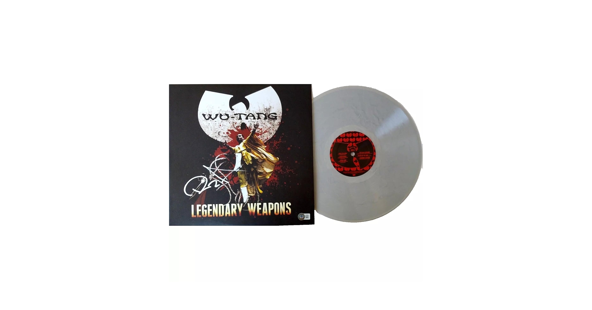 Rza Signed Vinyl Legendary Weapon Wu Tang Clan Record Album
